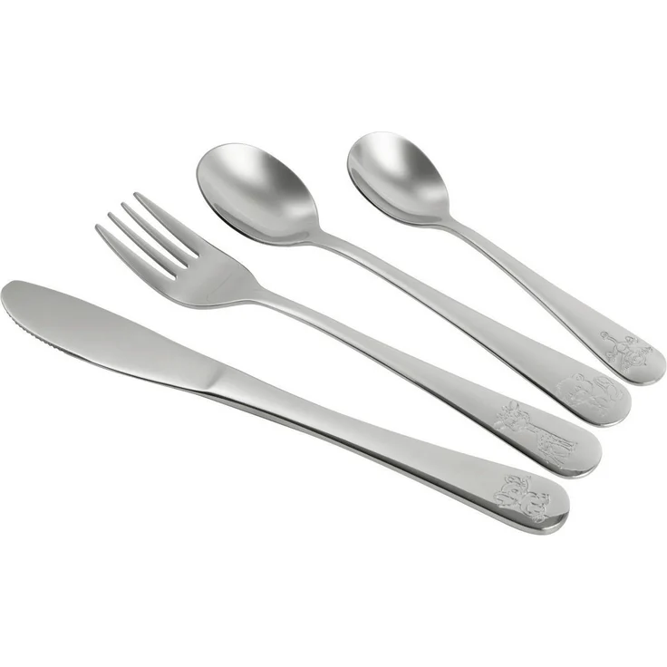 Nirosta Kinderbesteck Kinderbesteck-Set Safari – Bild 1