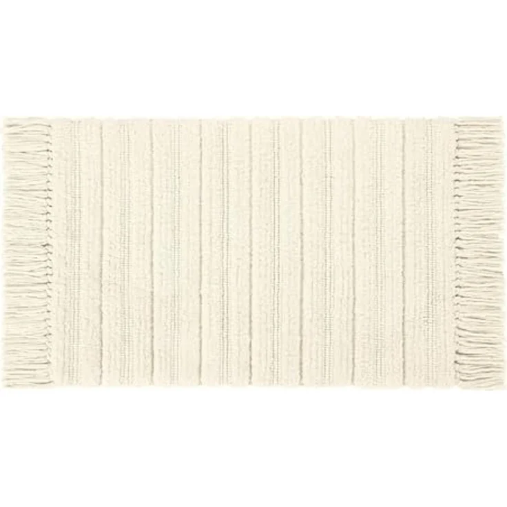 Mirabeau Badematte Badematte Dreamyville creme, Höhe 400 mm, 100% Baumwolle – Bild 2