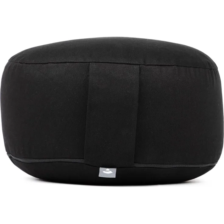 bodhi Meditationskissen Meditationskissen RONDO ECO, Füllung: Dinkel schwarz
