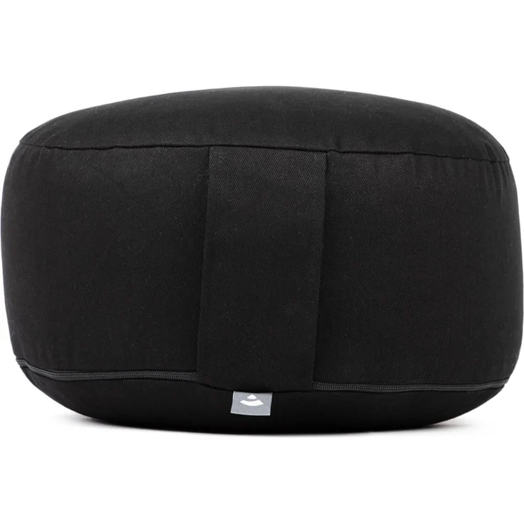 bodhi Meditationskissen Meditationskissen RONDO ECO, Füllung: Dinkel schwarz