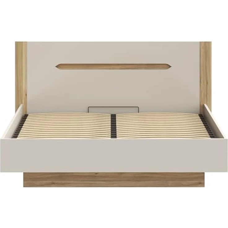 FORTE Stauraumbett, aufklappbarer Lattenrost, Stauraum – Bild 1