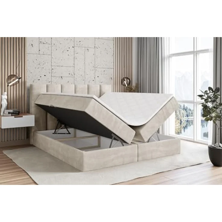 ALTDECOR Boxbett BOXI1 (Multipocket-Matratze H4, H3 Matratze Bonellfederung, Topper, Kopfteil) – Bild 5