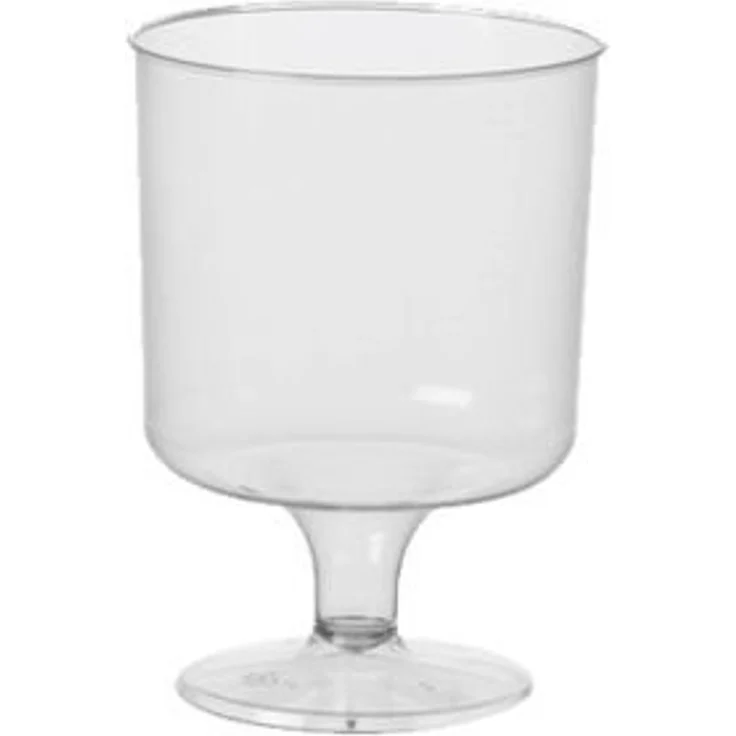 10 Stiel-Gläser für Rotwein, PS 0,2 l Ø 7,2 cm · 10 cm glasklar einteilig – Bild 1