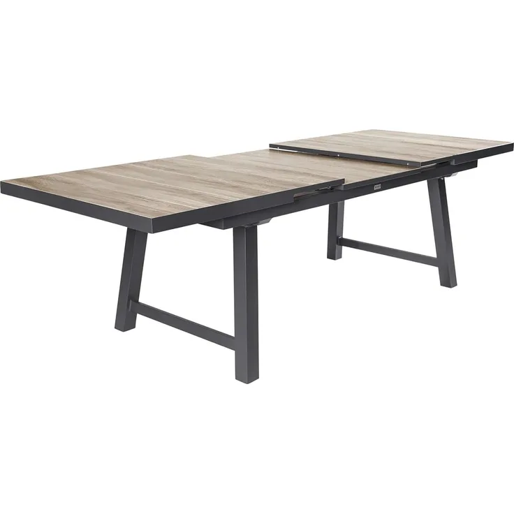 Komido Dining Ausziehtisch A-Fuß Braun