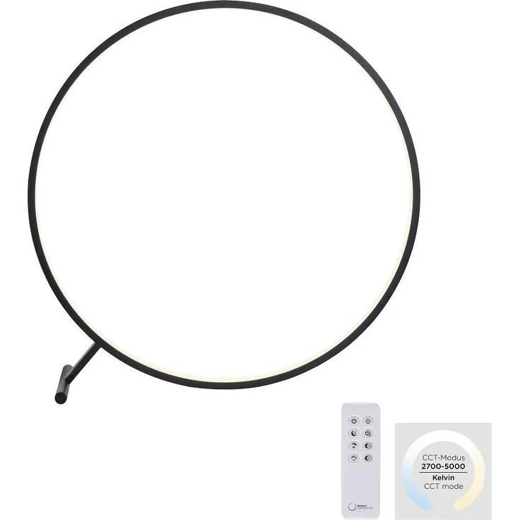 Paul Neuhaus 319-18 LED Stehleuchte Hula schwarz CCT