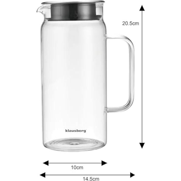 Klausberg Klausberg Glaskanne 1,0l KB7686 – Bild 4