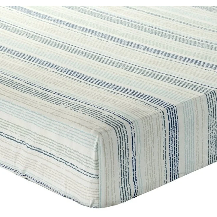 Eurofirany Spannbettlaken Betttuch mit Gummizug, mit Muster, aus Baumwolle, Makosatin, Makosatin – Bild 4