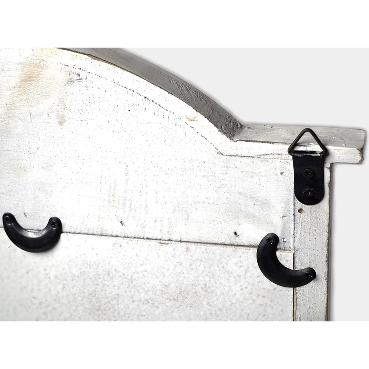 Kobolo Dekoobjekt Dekofenster mit Spiegel und Pflanzschale white – Bild 4