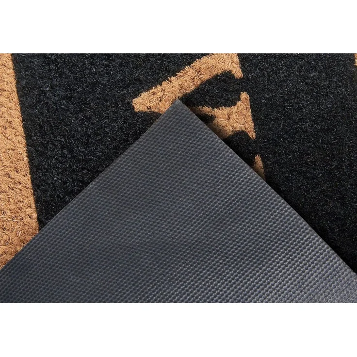 HANSE Home Fußmatte Mix Mats Kokos Welcome Border, Türmatte, rechteckig, Höhe: 15 mm, Kokos, Schmutzfangmatte, Outdoor, Rutschfest, Innen, Kokosmatte, Flur – Bild 2