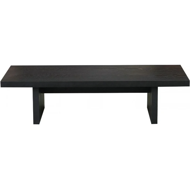 Bronx71 Couchtisch Jersey 120x50 cm Eiche schwarz – Bild 2