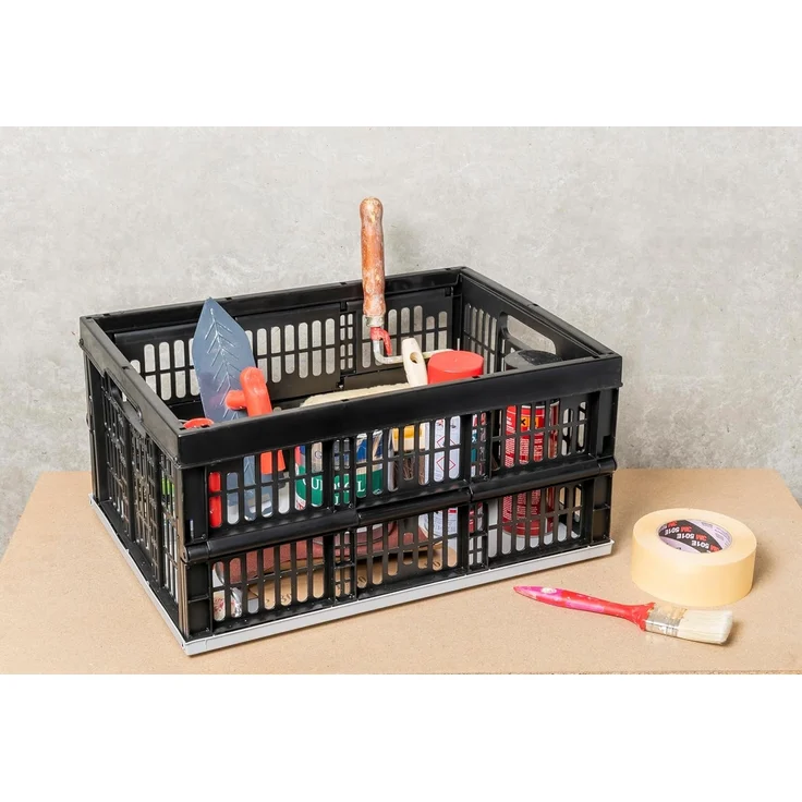 Gardissimo 3er-Set Klappbox Faltbox Klappkorb klappbar Einkaufskorb 32L – Bild 5