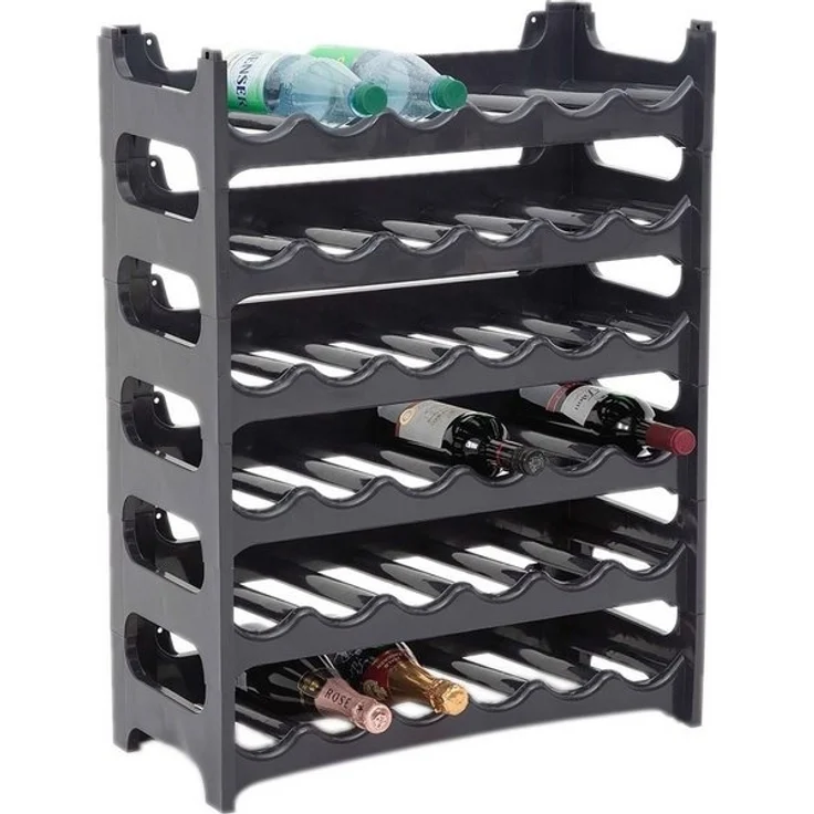 Novaliv Weinregal -, Spar-Set 6-tlg, Stapelbar,platzsparend, erweiterbar – Bild 4