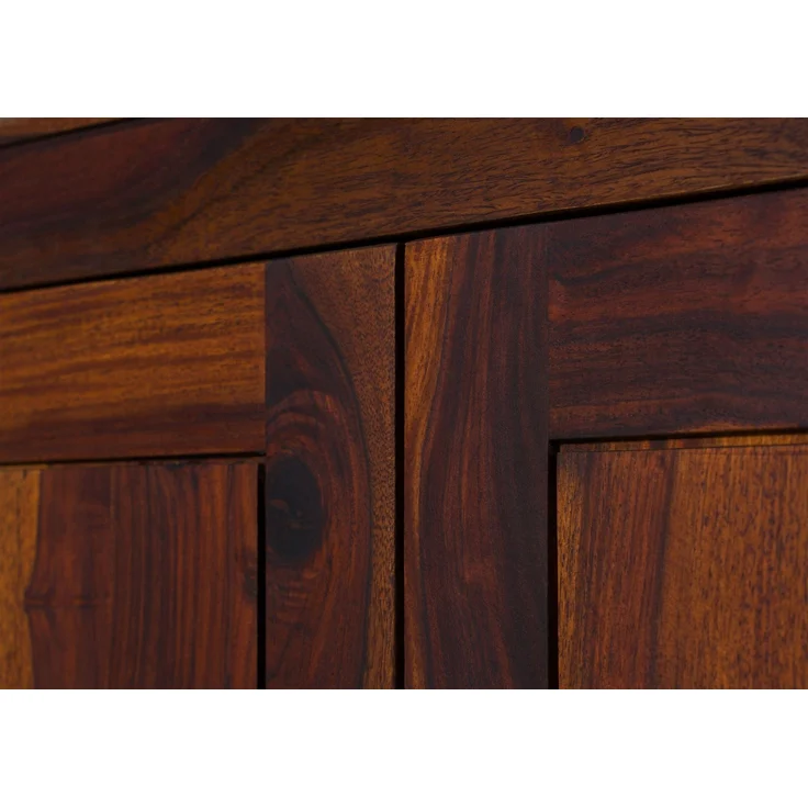 Sideboard Sheesham 178 x 40 x 80 walnuss geölt BROOKLYN #28 – Bild 2