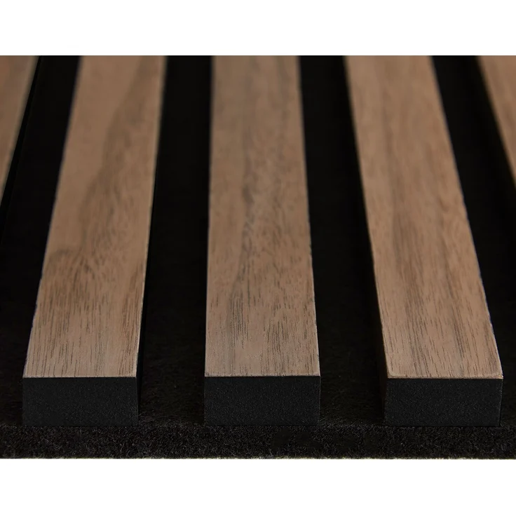 Akustikpaneele Holz 60 x 120 cm 2 Paneele Braun Wandpaneele Deckenpaneele 3D Wandpaneel Wandverkleidung Dekorpaneel – Bild 10