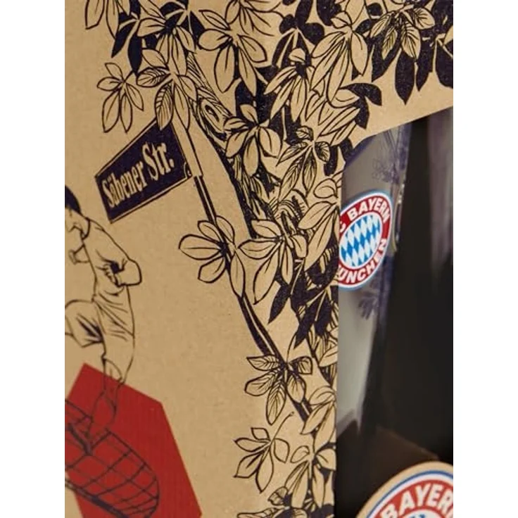 FC Bayern München Gläser-Set FC Bayern München Weißbierglas 2er-Set, Glas – Bild 7