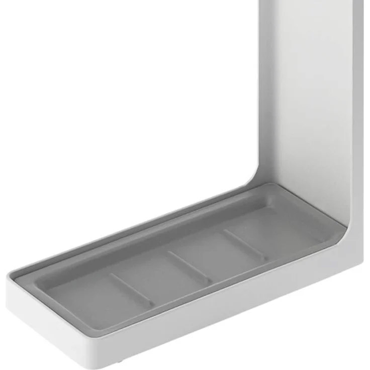Yamazaki Schirmständer "Layer" Design Regenschirmständer 10x44x23cm, Schirmhalter, schmal, für Regenschirme, aus Metall, weiß – Bild 3