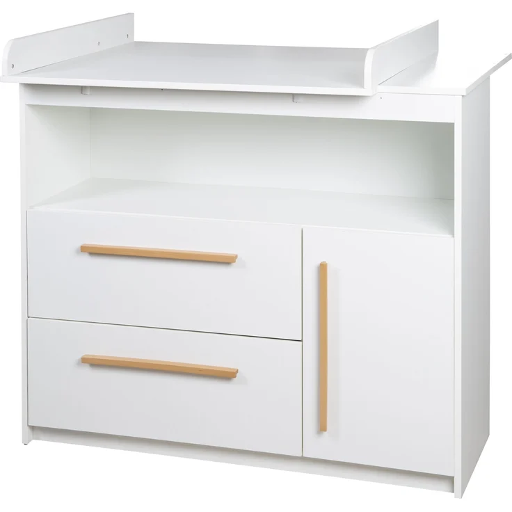 roba Kinderzimmerset 'Lilo' - 3-teilig - inkl. Kombi-Kinderbett 70 x 140 cm - Weiß – Bild 6