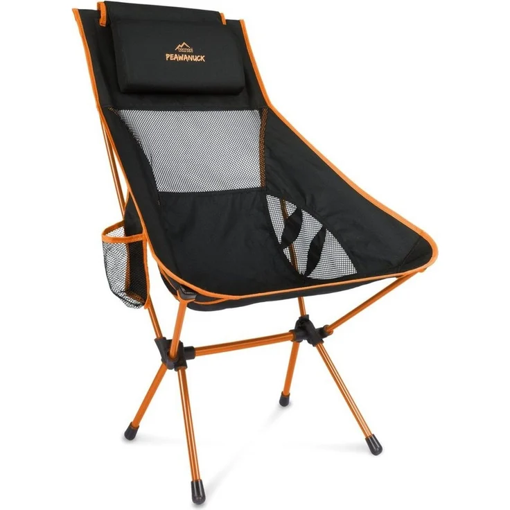 normani Campingstuhl Campingstuhl Peawanuck, Campingstuhl Angelstuhl Faltstuhl mit Getränkehalter bis zu 150 kg – Bild 3