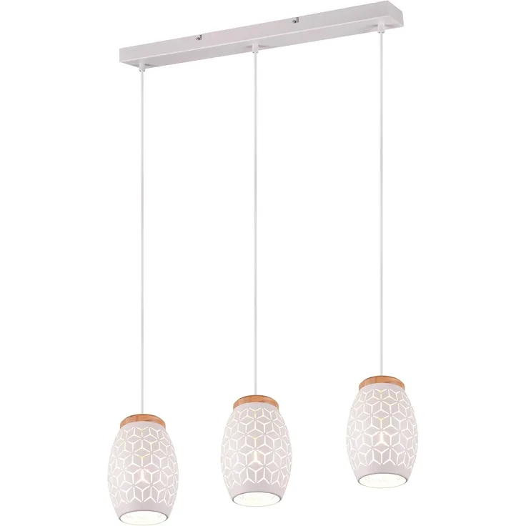 lightling Pendelleuchte Bill, ohne Leuchtmittel, Höhe anpassbar, Deckenmontage, IP20