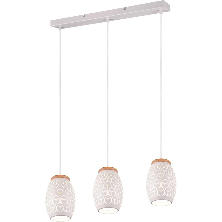 lightling Pendelleuchte Bill, ohne Leuchtmittel, Höhe anpassbar, Deckenmontage, IP20