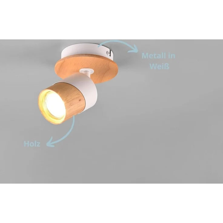 lightling Wandstrahler Arben, ohne Leuchtmittel, Wandspot, FLEXconnect, Schalter, GU10 – Bild 3
