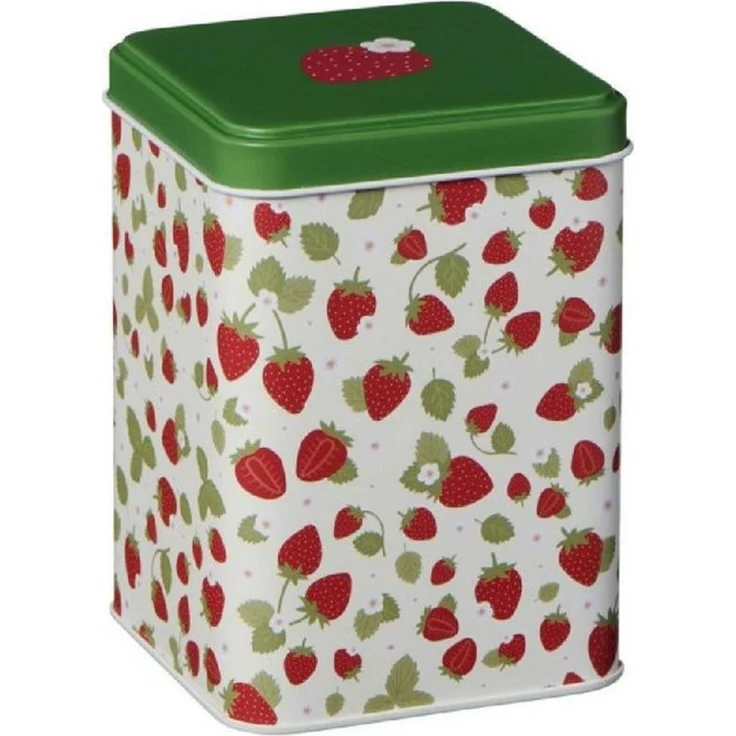 Ib Laursen Keksdose Ib Laursen Aufbewahrungsdose Keksdose Erdbeeren Viereckig – Bild 2