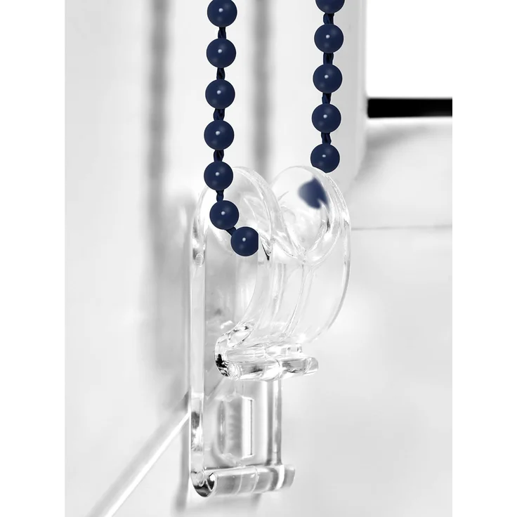 Verdunkelungsrollo Klemmfix ohne Bohren 60x150 cm Dunkelblau Verdunklungsrollo Fensterrollo Rollo Seitenzugrollo Klemmrollo für Fenster & Tür – Bild 4