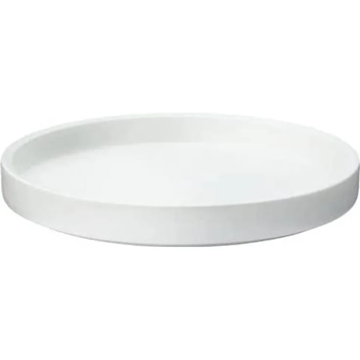 Rig-Tig SPICE-IT Tablett, Serviertablett, Kellnertablett, Steingut, Weiß, 25 cm, Z00079