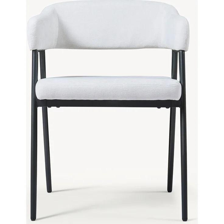 Esszimmerstuhl Kohlmand 2er Set Hellgrau [en. casa] – Bild 6