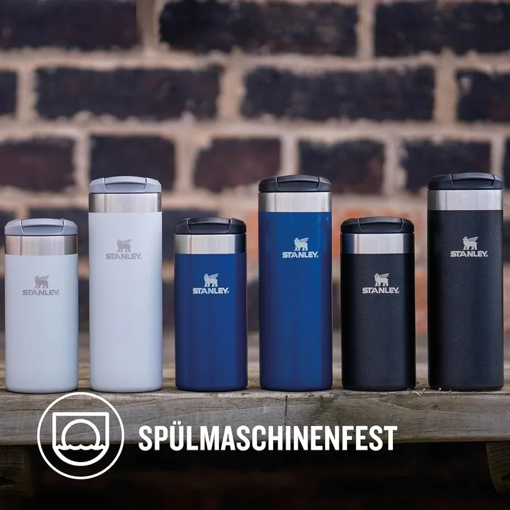 Stanley Isolierbecher The Aerolight Transit mug 0,35l Royal Blue Metallic – Bild 6