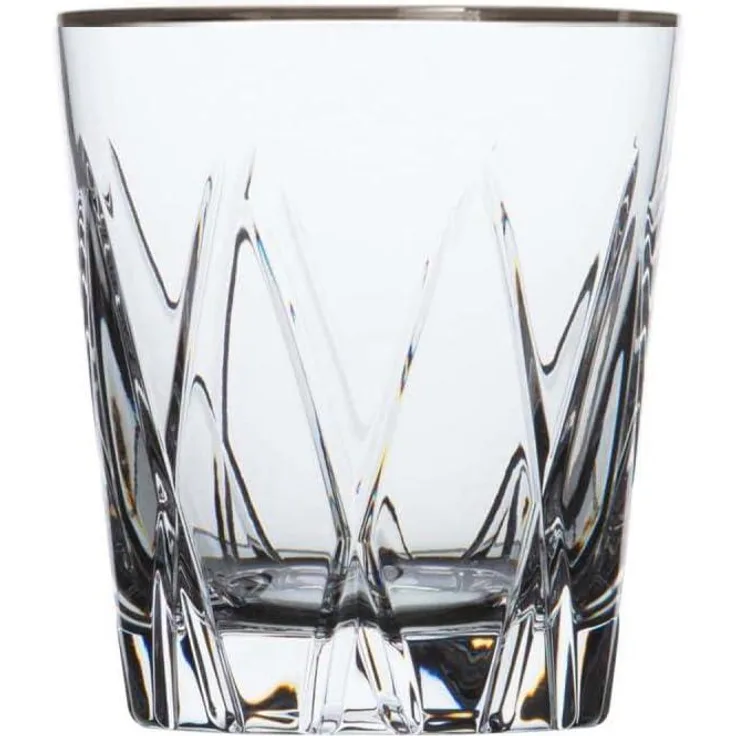 Whiskyglas Kristall London Platin clear (10 cm)