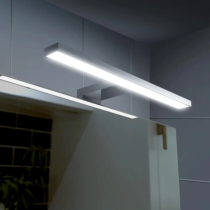 kalb LED Spiegelleuchte LED Badleuchte Badlampe Spiegellampe 230V warmweiss neutralweiss 300mm, warmweiß – Bild 2