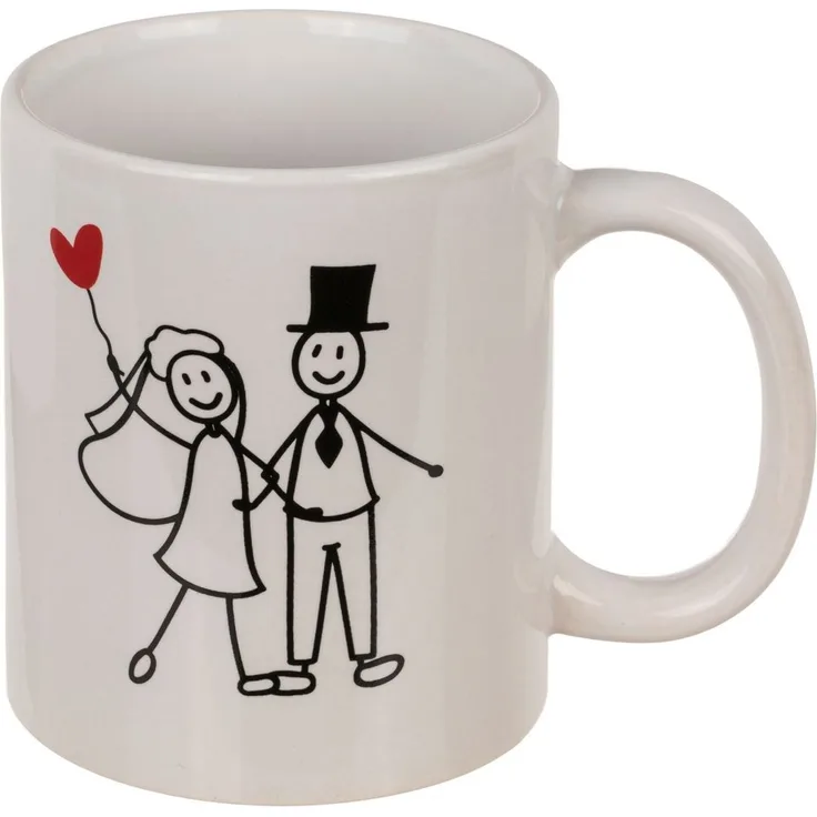 Tasse "So much in Love" Skizze 300ml inkl. Geschenkkarton