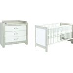 Schardt 'Nordic Halifax' 2-tlg. Babyzimmer-Set inkl. Kinderbett und Wickelkommode