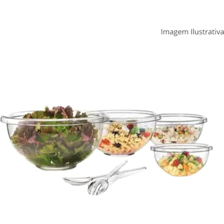 Guzzini Happy Hour Salatschüssel Ø 29 cm 4 L Season transparent H 14 cm – Bild 9