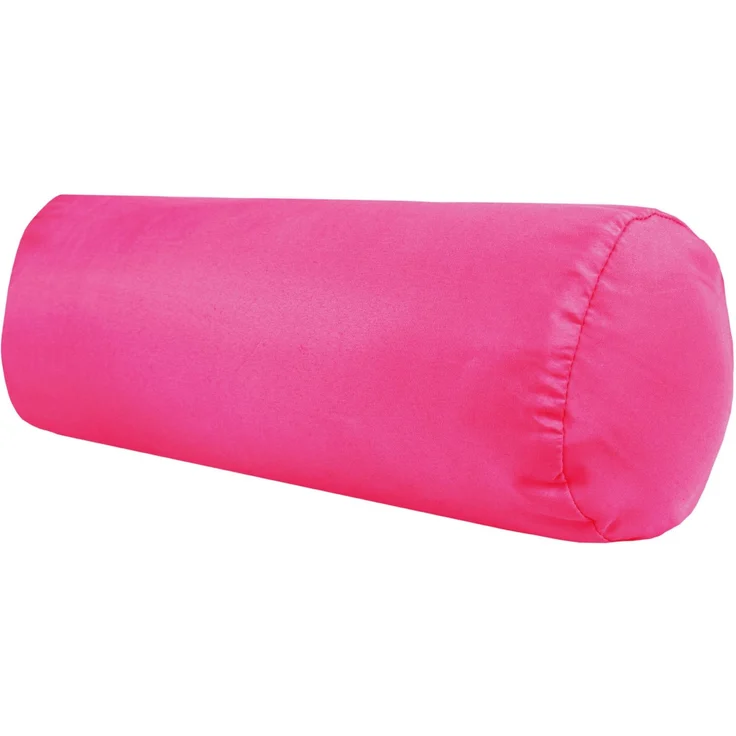Bestlivings Nackenrolle 10x25cm ( BxL ) Bezug in der Farbe Pink, in vielen vers. Farben – Bild 1