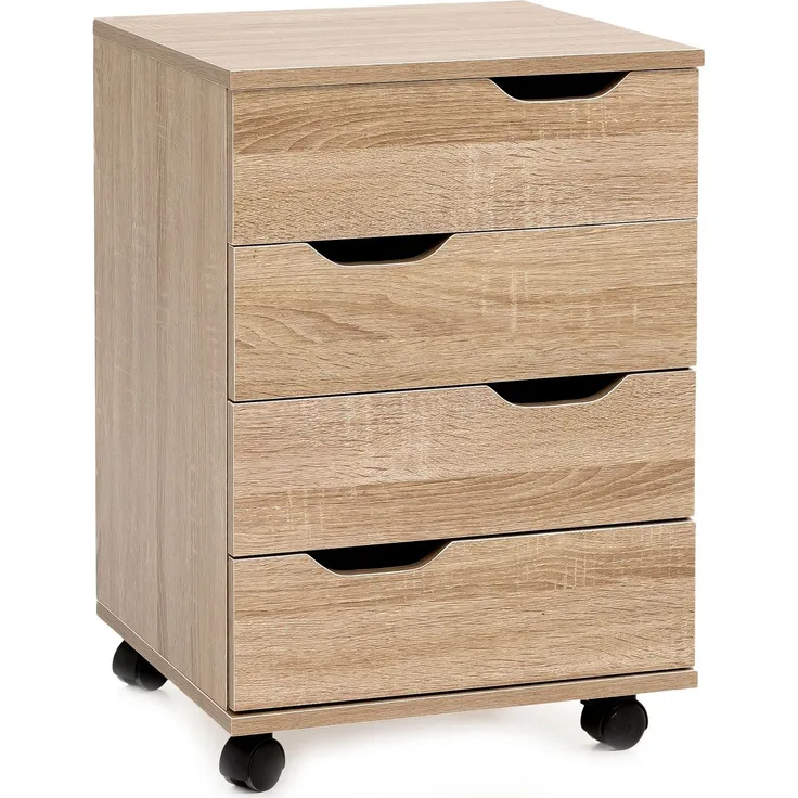 Wohnling Rollcontainer mit Rollen