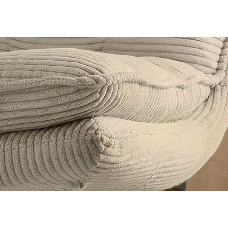 Jockenhöfer Gruppe Relaxsessel Kasper, B: 76 cm, Sitzhöhe: 47 cm, Set: mit Hocker, 360° Drehfunktion, Cord – Bild 3