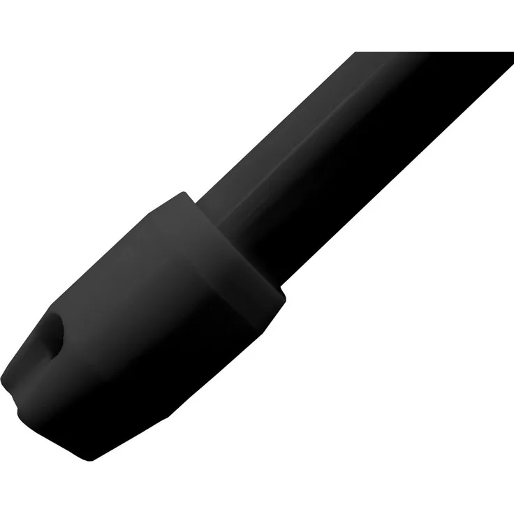 dekondo Gardinenstange Vitragestange "Bali" - 2 Stück -, ausziehbar, Fenstermontage, ohne Bohren, ohne Kleben, inkl. 4x klemmbare Fensterhaken für einen Klemmbereich von 10-27 mm