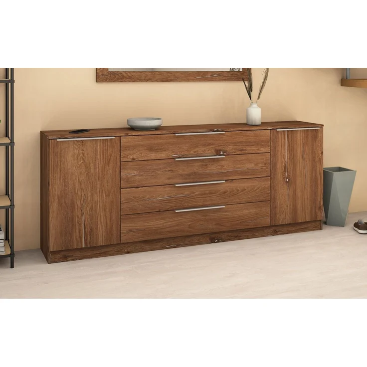 borchardt Möbel Kommode Oliva, Breite 200 cm, mit 4 Schubkästen – Bild 5