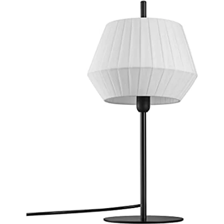 Nordlux Dicte Tischleuchte E14, moderne Schreibtischlampe in Weiß – Bild 6