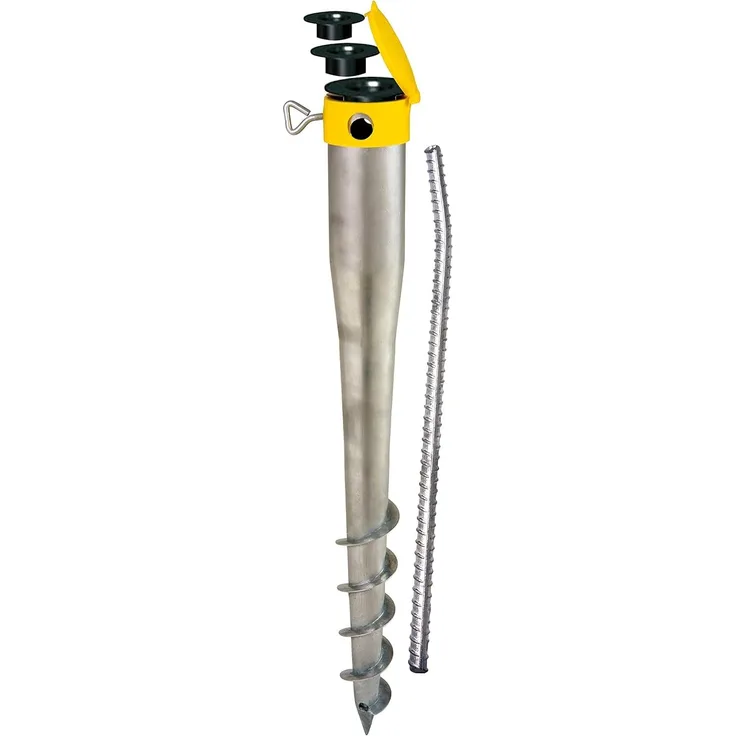 Krinner Bodendübel Bodenhülse Bodenschraube Kompakt Allround ca. 55 cm