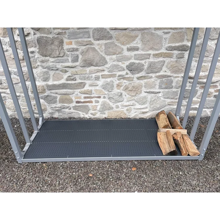Quick Star Kaminholzregal Einlegeboden 69x43cm 4er Set, (4-St), Passend für alle Kaminholzregale mit einer Tiefe von 70cm – Bild 4