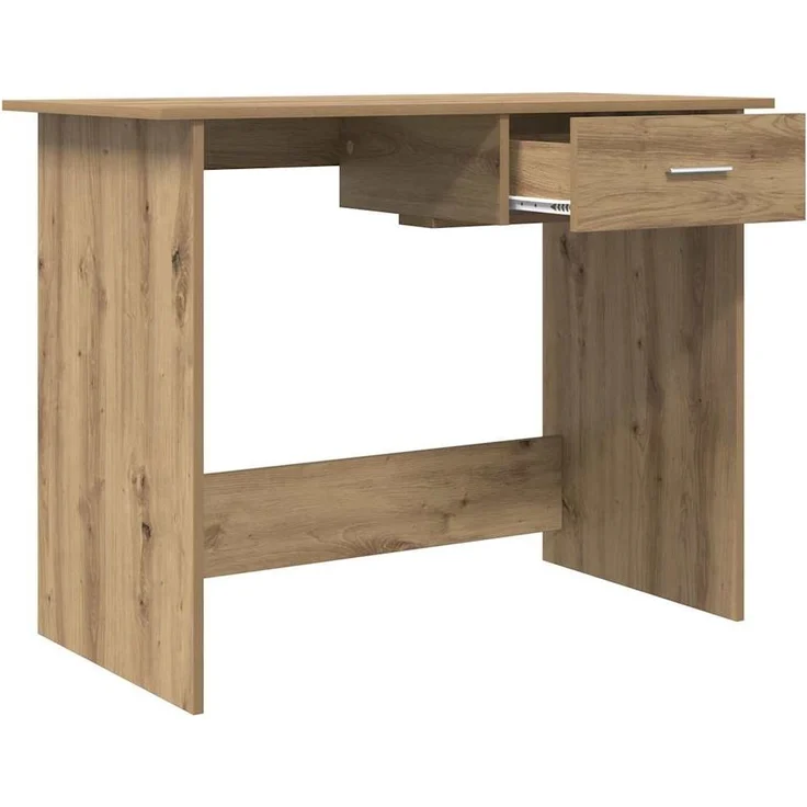 vidaXL Schreibtisch Artisan-Eiche 100 x 50 x 76 cm Holzwerkstoff 875249 – Bild 4