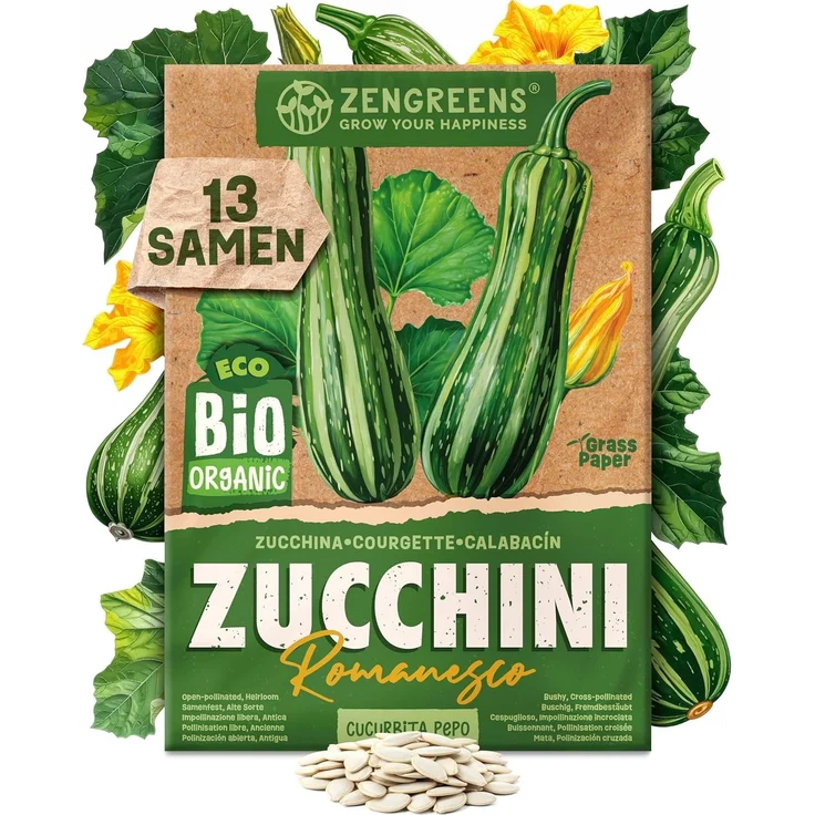 ZenGreens® - Bio Kräuter- & Gemüsesamen im 100er Set - 100 Kräuter- & Gemüse Samen für den einfachen Anbau im Garten, Balkon oder Hochbeet - Pflanzensamen - Saatgut – Bild 69
