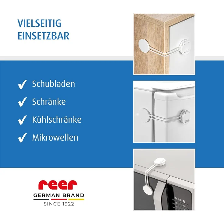 Reer Multisicherung weiß, 3 Stück – Bild 4
