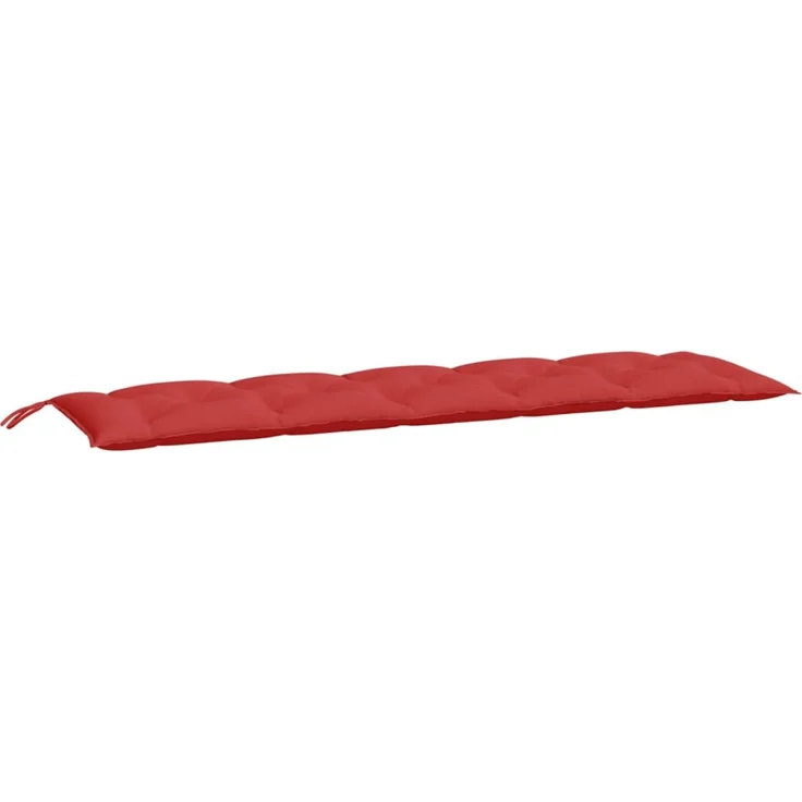 vidaXL Gartenbank-Auflagen 2 Stk. Rot 180x50x7 cm Oxford-Gewebe 361722 – Bild 2