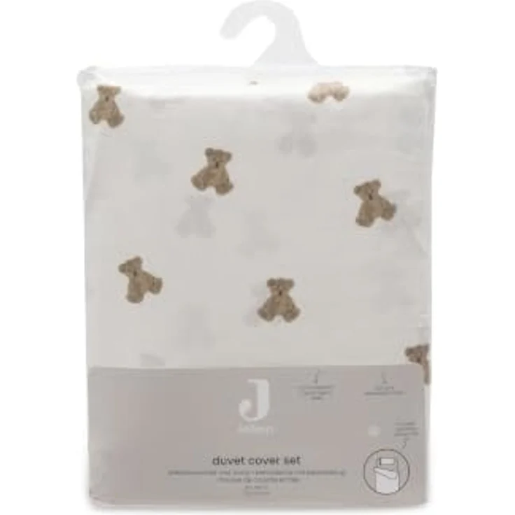 Jollein Bettbezug Mini Teddy Bear - 100 x 140 cm B – Bild 3