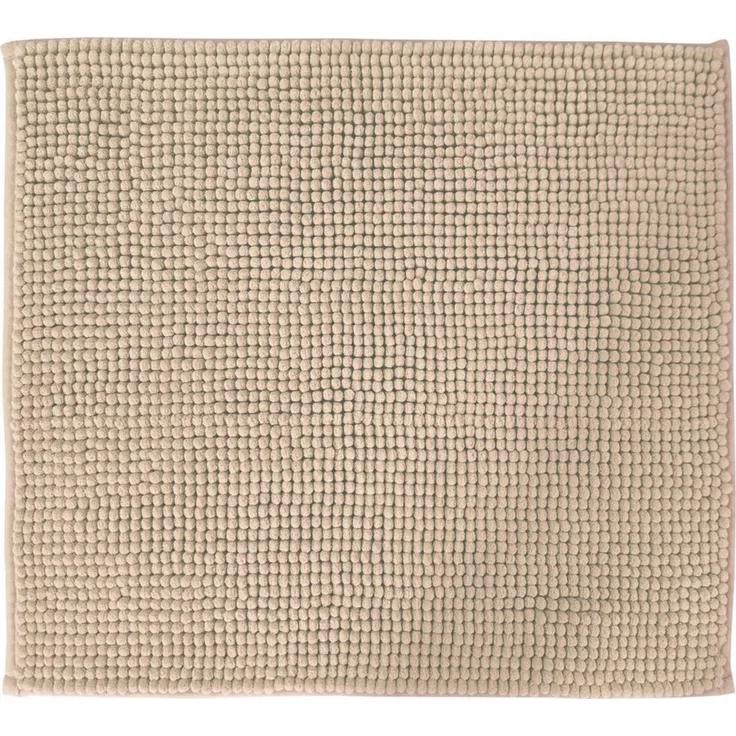 NYVI Badematte WC Vorleger NYVISpa Chenille Badvorleger, Höhe 20 mm, Polyester, Rutschfest, Saugfähig, Schnell Trocknend, Fußbodenheizung geeignet