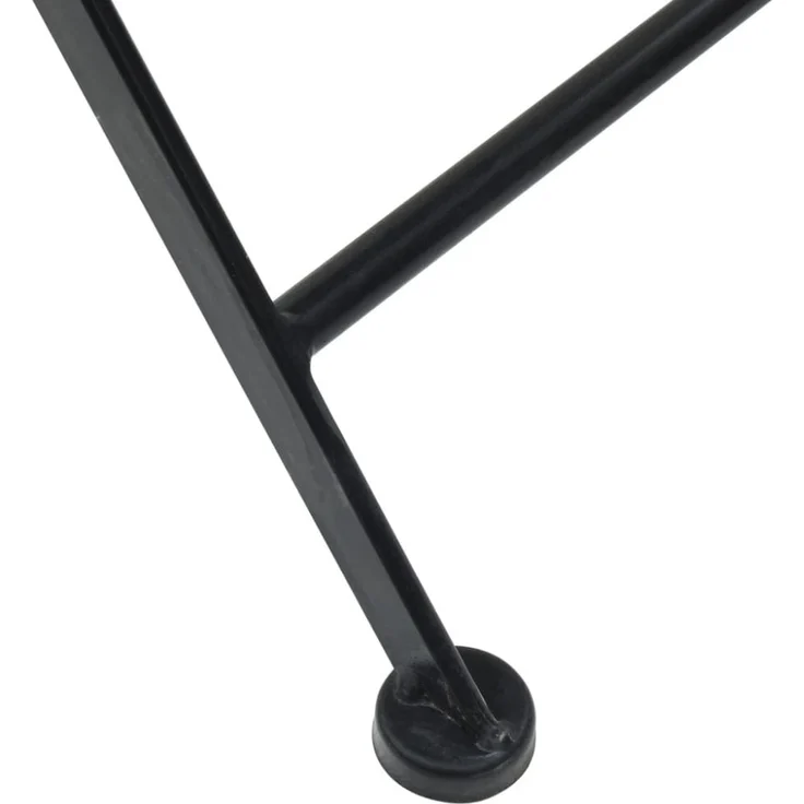 vidaXL Bistrostühle 2 Stk. Klappbar Terrakottarot und Weiß Keramik 4003407 – Bild 9
